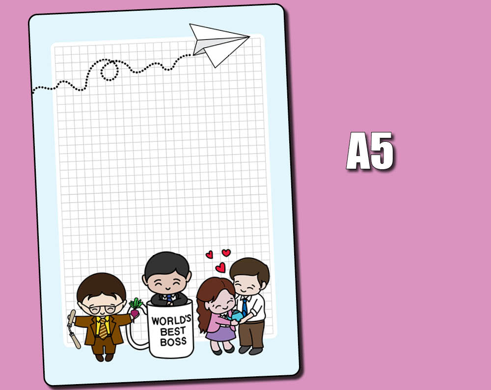 The Office Jumbo Sticker – Shine Sticker Studio