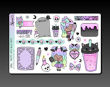Pastel Goth - Collab with The Angel Shoppe - Bujo Deco Stickers