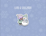 Pastel Winter Sticker DIE CUT Collection