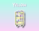 Planner Cart Sticker DIE CUT Collection