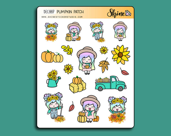 Pumpkin Patch Deco Stickers