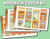 Pumpkin Spice Hobonichi Cousin Sticker Kit