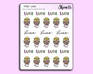 Luna Animal Crossing Stickers