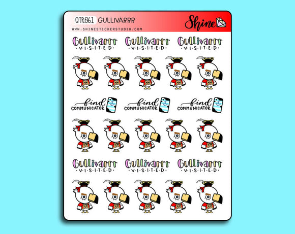 Gullivarrr Animal Crossing Stickers
