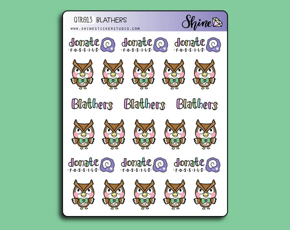 Blathers Stickers
