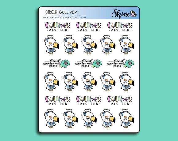 Gulliver Stickers