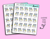 Luna Weather Stickers