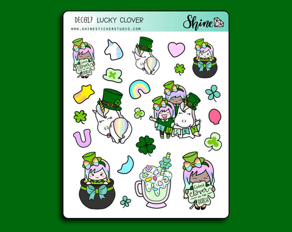 Lucky Clover Deco Stickers