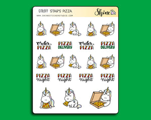Star's Pizza Stickers