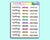 Colorful Meeting Cover Stickers By Shine Sticker Studio 