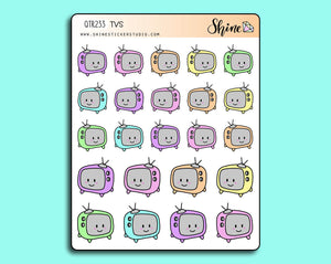 Cute TV Stickers