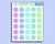 Clear Large Dot Stickers