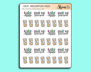 Prescription Medication Stickers