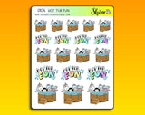 Hot Tub Fun Stickers