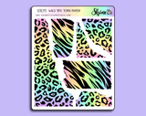 Wild 90s Torn Paper Stickers