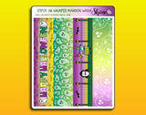 A6 Haunted Mansion Washi Strip Stickers