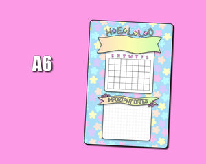 Undated Springtime Monthly Jumbo Sticker