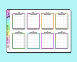 Grid Clipboard Stickers