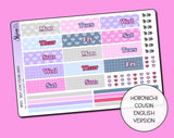 Self Love Hobonichi Cousin Daily Date Cover Stickers