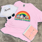 Pride Love Wins T-shirt