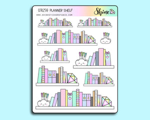 Planner Shelf Stickers