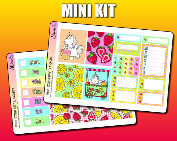 Starberry Lemonade - Mini Sticker Kit Print Pression